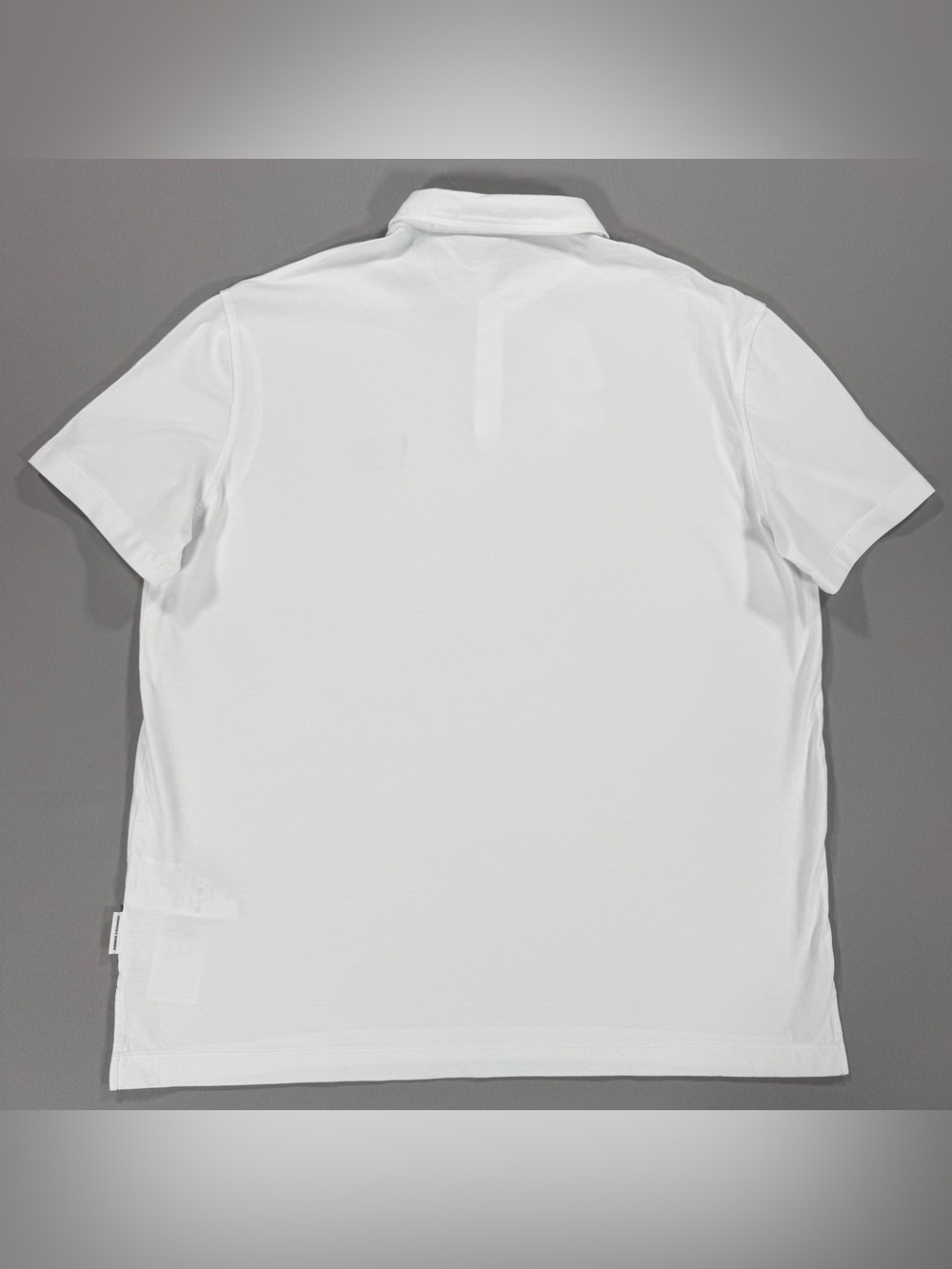 Armani Exchange Mens White Organic Cotton Short Sleeve Polo Shirt XL - Picture 6 of 8